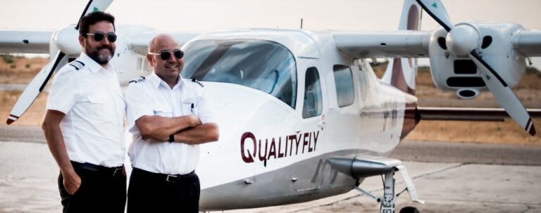 QUALITY FLY oferta un curso de piloto de transporte de líneas aéreas con 220 horas de vuelo