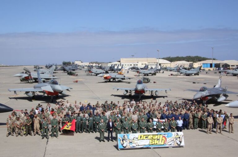 OCEAN SKY 25: España lidera el mayor ejercicio de combate aéreo del año