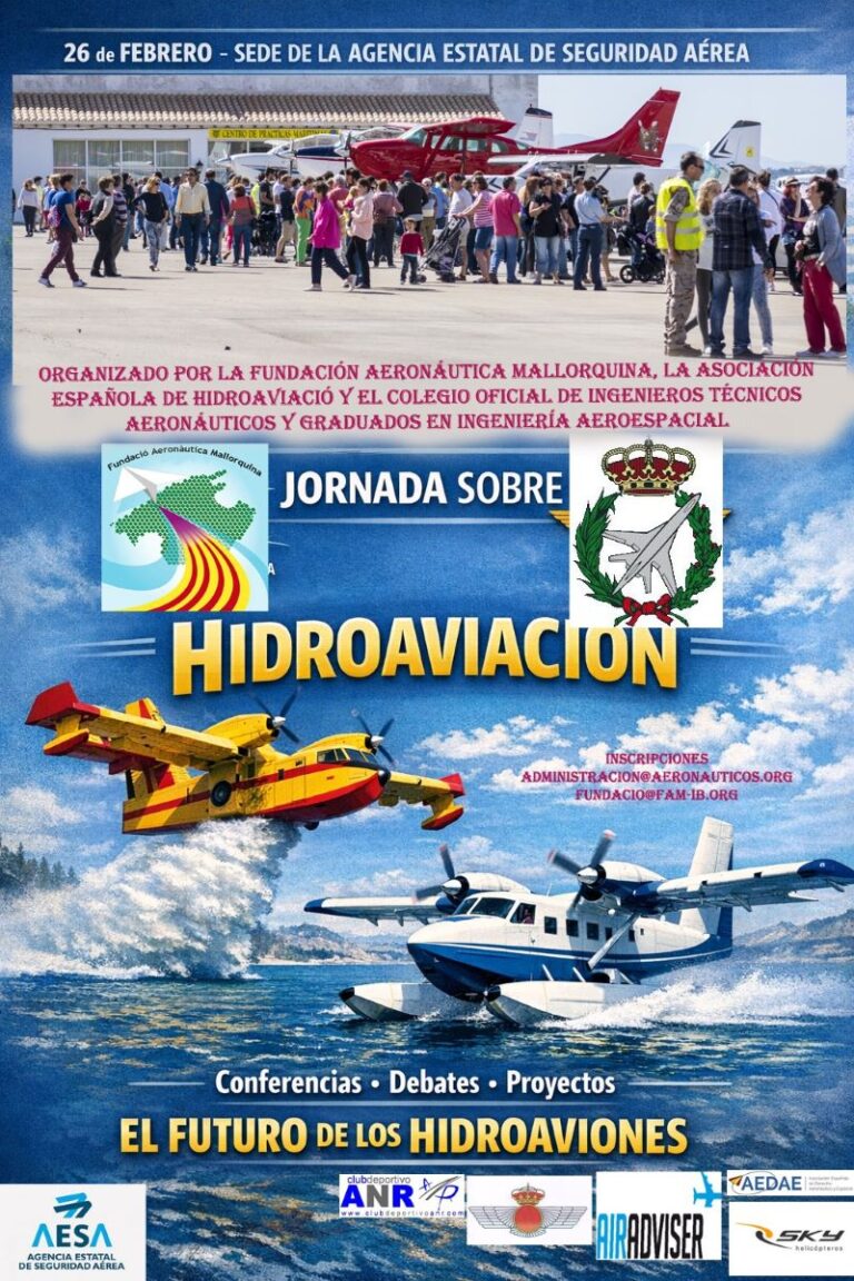 Madrid acoge una jornada técnica sobre el presente y futuro de la hidroaviación